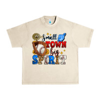 Sandshell small town big spirit baseball Urban Heavy Tee - Zillion Design Studio