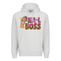 Dove Grey nail boss bbs Premium Hoodie - BundleAndBundleShop