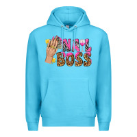 Ocean Blue nail boss bbs Premium Hoodie - BundleAndBundleShop