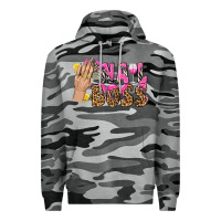 Slate Camo nail boss bbs Premium Hoodie - BundleAndBundleShop