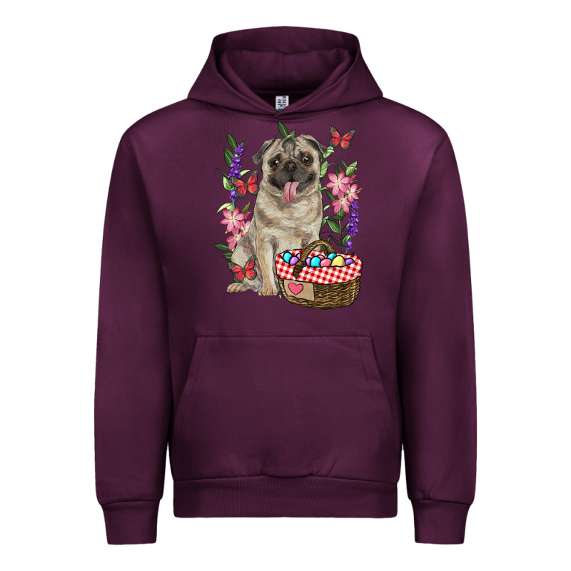Easter Pug Urban Hoodie by RanaPortraitStore | Teevron