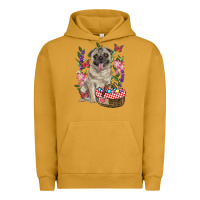 Pigment Peanut Butter Easter pug Urban Hoodie - RanaPortraitStore