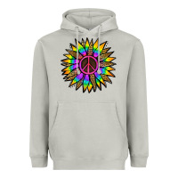 Moon Dust Peace Hippie Sunflower Heavyweight Hoodie - Jasminsmagicworld