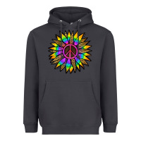 Smoke Peace Hippie Sunflower Heavyweight Hoodie - Jasminsmagicworld