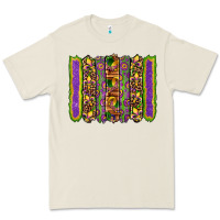 Mardi Gras Fleur De Lis Mask Leopard Glitter  Brushstrokes Premium Tee | Teevron