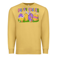 Antique Gold hoppy easter Premium Sweatshirt - MaliasSmallBusiness