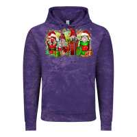 Cloud Purple Christmas gnome coffee cups Vintage Hoodie - Zillion Design Studio