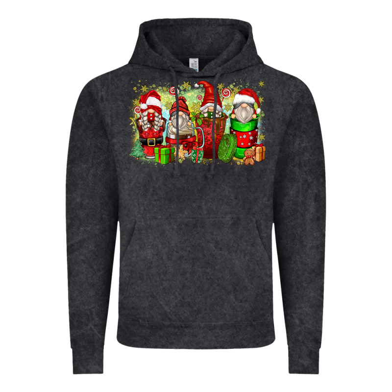 Christmas Gnome Coffee Cups Vintage Hoodie by Zillion Design Studio | Teevron