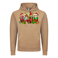 Vintage Coffee Christmas gnome coffee cups Vintage Hoodie - Zillion Design Studio