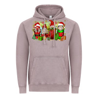 Vintage Zinc Christmas gnome coffee cups Vintage Hoodie - Zillion Design Studio