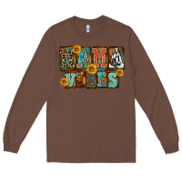 Chestnut western mama vibes Long Sleeve Tee - FaDigitalArtStudio
