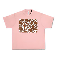 Salmon distressed chocolate milkshake cowhide Urban Heavy Tee - RanaPortraitStore
