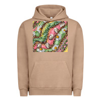 Pigment Burro Easter Quail Egg And Daisy Urban Hoodie - RanaPortraitStore