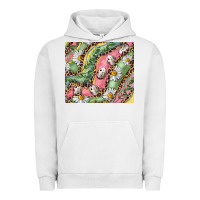 Pigment Lunar Rock Easter Quail Egg And Daisy Urban Hoodie - RanaPortraitStore