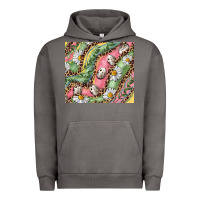 Pigment Tornado Easter Quail Egg And Daisy Urban Hoodie - RanaPortraitStore