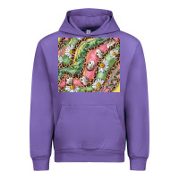 Tulip Easter Quail Egg And Daisy Urban Hoodie - RanaPortraitStore