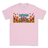 Bubblegum Pink caffeine before chaos 16oz libbey cup Classic Tee - HRA Design Shop