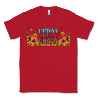 Red caffeine before chaos 16oz libbey cup Classic Tee - HRA Design Shop