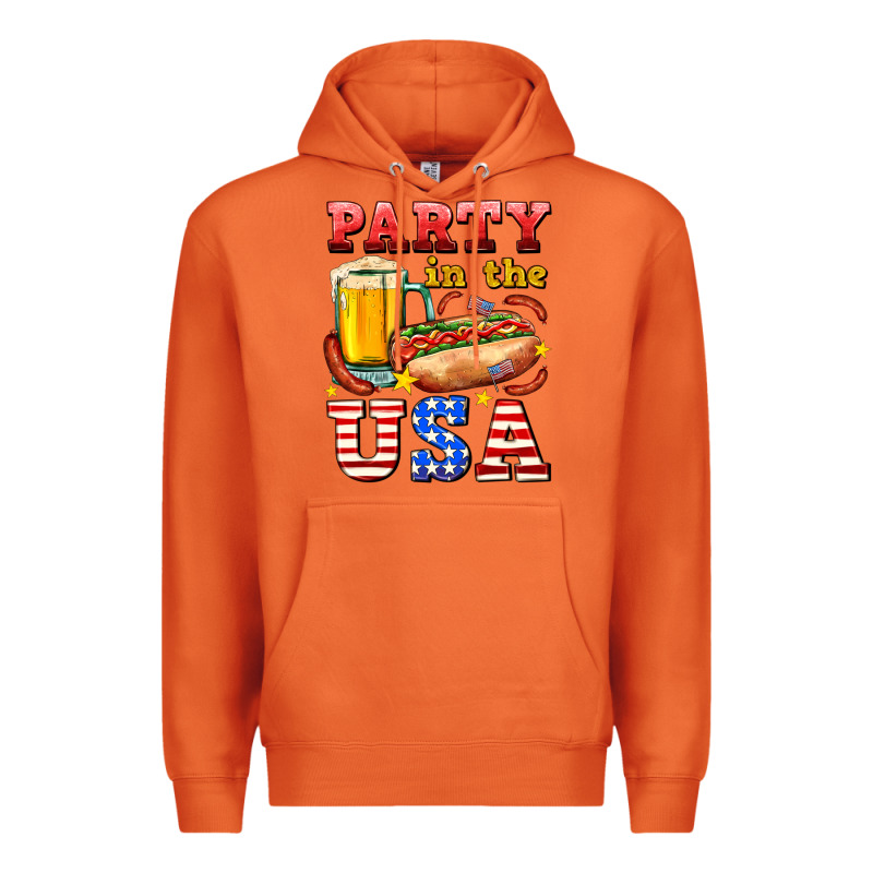 Party In The Usa Premium Hoodie by AdoDesignShop | Teevron