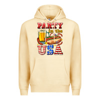 Pina Colada party in the usa Premium Hoodie - AdoDesignShop