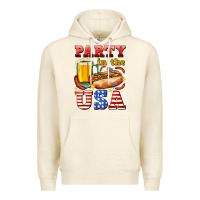 Sandshell party in the usa Premium Hoodie - AdoDesignShop