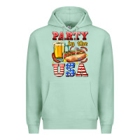 Seafoam party in the usa Premium Hoodie - AdoDesignShop