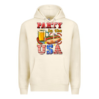 Tofu party in the usa Premium Hoodie - AdoDesignShop