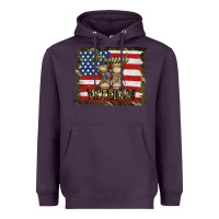Plum proud veteran Heavyweight Hoodie - Jasminsmagicworld