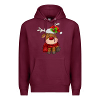 Christmas Baby Deer Premium Hoodie | Teevron