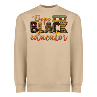 Mushroom dope black educator Heavyweight Sweatshirt - texasbilliewilder