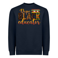 Navy dope black educator Heavyweight Sweatshirt - texasbilliewilder