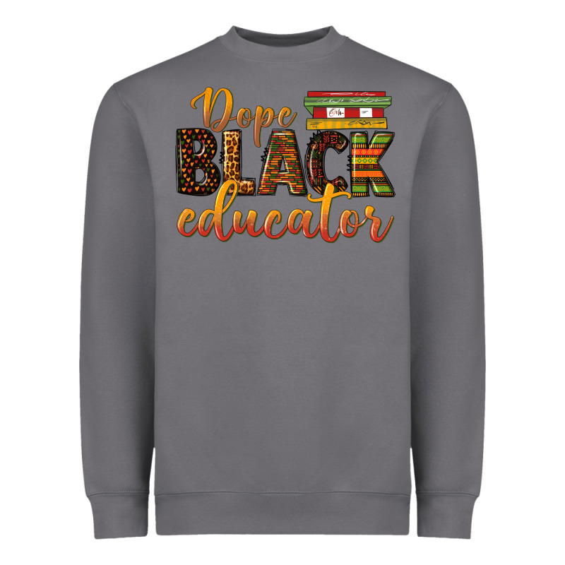 Dope Black Educator Heavyweight Sweatshirt by texasbilliewilder | Teevron