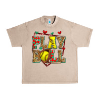 French Oak play ball softball Urban Heavy Tee - Zillion Design Studio