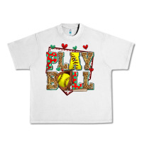 Lunar Rock play ball softball Urban Heavy Tee - Zillion Design Studio