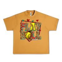 Peanut Butter play ball softball Urban Heavy Tee - Zillion Design Studio