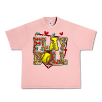 Salmon play ball softball Urban Heavy Tee - Zillion Design Studio