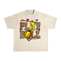 Sandshell play ball softball Urban Heavy Tee - Zillion Design Studio