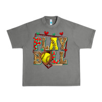 Tornado play ball softball Urban Heavy Tee - Zillion Design Studio