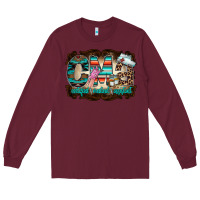 Burgundy cma Long Sleeve Tee - RacoonDesign