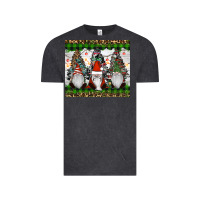 Vintage Black gnomes Christmas Vintage Tee - RanaPortraitStore