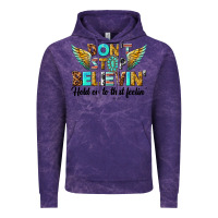 Cloud Purple dont stop believing Vintage Hoodie - texasbilliewilder
