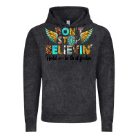 Vintage Black dont stop believing Vintage Hoodie - texasbilliewilder