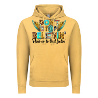 Vintage Mustard dont stop believing Vintage Hoodie - texasbilliewilder