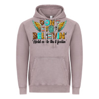 Vintage Zinc dont stop believing Vintage Hoodie - texasbilliewilder