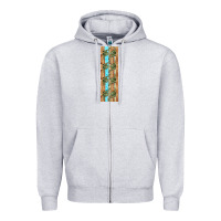 Heather Grey dinosaur brontosaurus pen wrap Zipper Hoodie - Artiststas