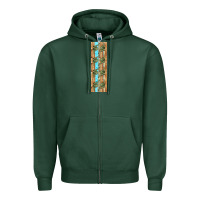 Sports Green dinosaur brontosaurus pen wrap Zipper Hoodie - Artiststas