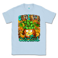 Dusty Blue go fall on a cactus Classic Tee - AdoDesignShop