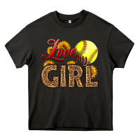Asphalt Love My Girl Softball Heavy Core Tee - LillyAllenDesigns