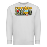 Dove Grey transportation squad Premium Sweatshirt - MaliasSmallBusiness