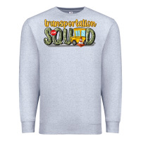 Heather Grey transportation squad Premium Sweatshirt - MaliasSmallBusiness